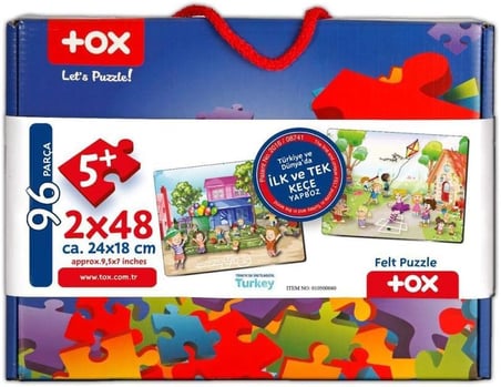 Oyun Parkı 5+ Keçe Yapboz - 5 Yaş Puzzle