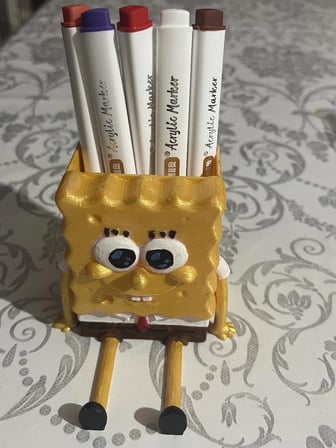 SüngerBob Kalemlik Telefon Tutucu