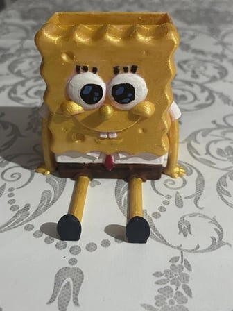SüngerBob Kalemlik Telefon Tutucu
