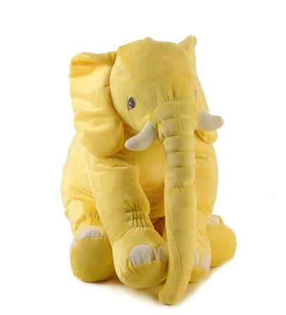 Uyku Arkadaşım Peluş Fil - Büyük Yumuşacık (75 cm)-Sevgiliye HEDİYE