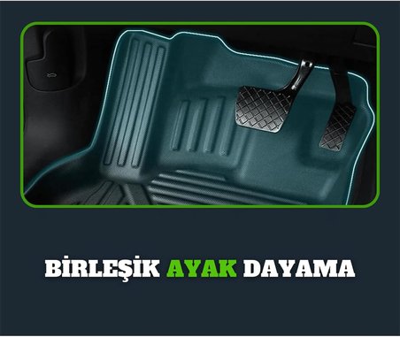 Peugeot 2008 2025 Model İle Uyumlu 5D Premium Ekstra Havuzlu Paspas Ve Bagaj Havuzu Set