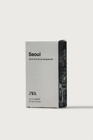 ZARA SEOUL 532-8 SINSA DONG GANGNAM-GU EDT 30 ML (1,01 FL. OZ) PARFUM