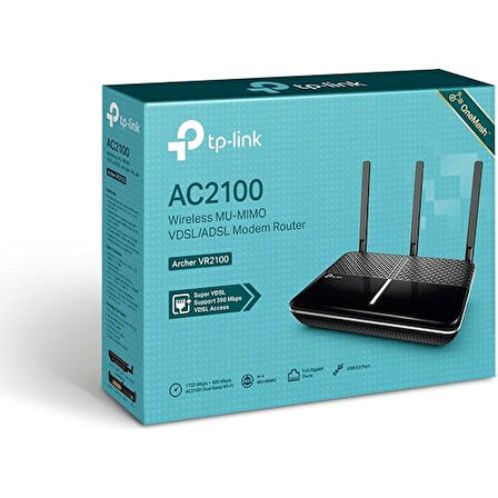 Tp-Link Archer-VR2100 AC2100 Wireless MU-MIMO VDSL/ADSL