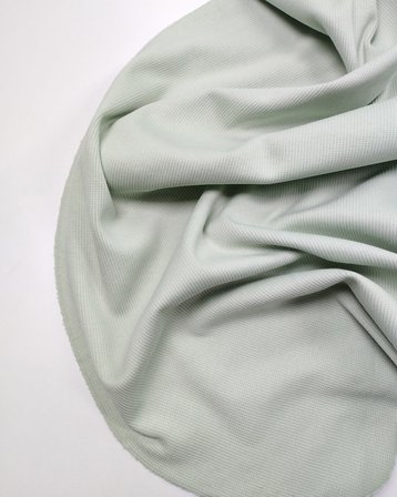 Mint Yeşili Kaşkorse Ribana Kumaş Pamuklu Esnek Yumuşak Bodylik & Bluzluk En: 110cm