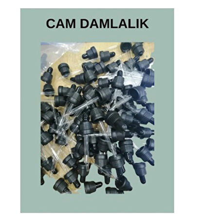 Cam Damlalık 50 Adet