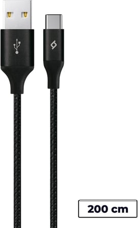 ttec AlumiCable XL USB-A - USB-C Şarj Kablosu 2mt.