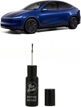 TESLA PPSB Deep Blue Metalic Oto rötuş Boyası 25ml Fırçalı Şişe Set