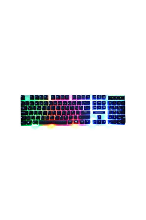 Gaming Oyuncu Rgb Işıklı Klavye Mouse Set