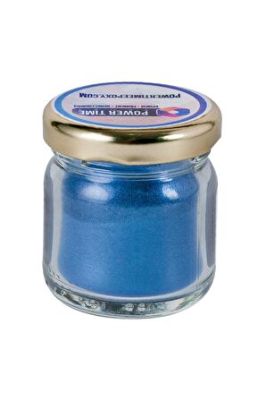 Sedefli Metalik Toz Pigment Boya / Okyanus Mavi / Epoksi Için 10 GRAM