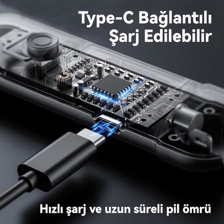 Dijital Alkolmetre, LCD Ekranlı, Type-C Şarjlı, Sesli ve Işıklı Uyarı Sistemi, Taşınabilir Alkol Test Cihazı, Temassız, Ağızlıksız, Hijyenik