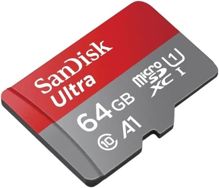 SanDisk Ultra 64GB 140MB/s microSDXC UHS-I Hafıza Kartı DSQUAB-064G-GN6MN