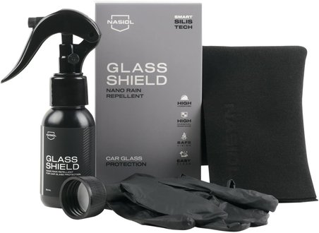 Rapidshine + Glasshield Sprey-Avantajlı Set-Araç Bakım Seti-Hızlı Nano Seramik Kaplama ve Araç Camları için Nano Yağmur Kaydırıcı 2li Set, Derin Parlaklık, Su ve Leke İtici