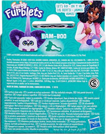 Furblet Sesli Peluş Bam-Boo G1698