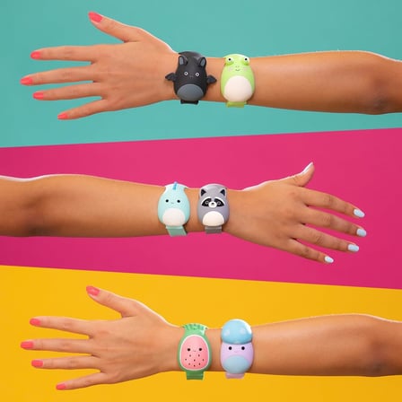 Squishmallows FigBands Çoklu Paket - 8 FigBands - Seri 1-2'si 1 arada Figür ve Bant - Yaş 4+