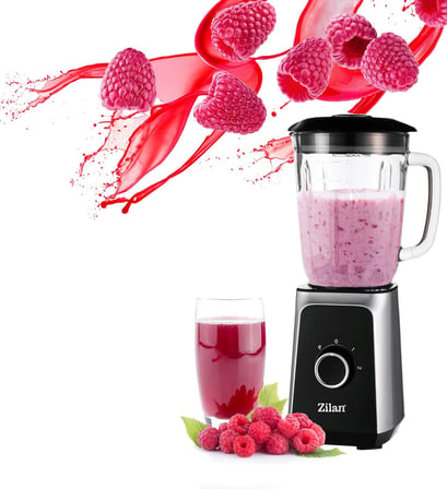 " ZLN3925 Stand Blender –Smoothie - 1.5L Cam Kase, 1000W Güç, 2 Hız Ayarı ve Pulse Fonksiyonu "