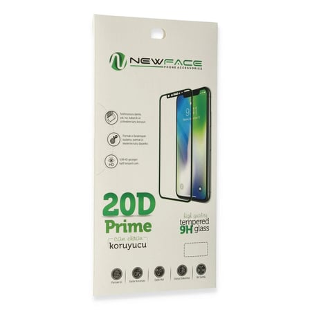 Apple İphone 6 20d Premium Cam Ekran Koruyucu - Siyah