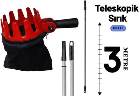 mt-100 meyve toplama aleti + 3 metre sap