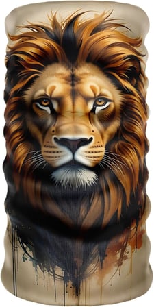 Bebo Store Extreme Spor Motor Ve Bisiklet Kullananlara Özel Desenli Buff Boyunluk Bandana Balaklava - lion-209