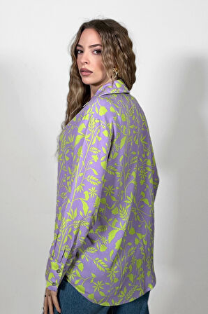 Orman Desenli Gömlek