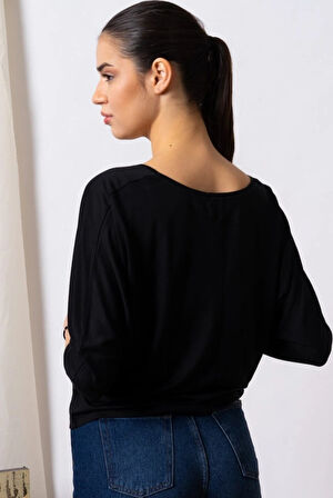 Uzun Kollu Basic Bluz