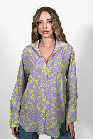 Orman Desenli Gömlek