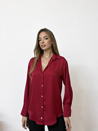 Basic Kırmızı Gömlek