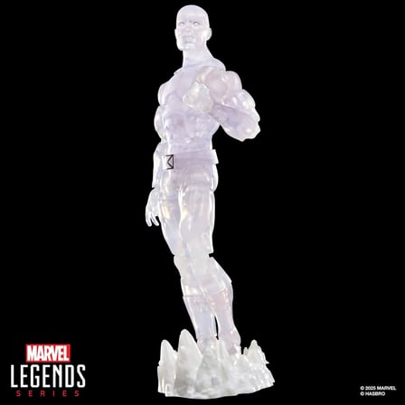 Legends Serisi Gizli Savaşlar Buz Adam, X-Men Retro Çizgi Roman Koleksiyonluk 15 cm Kalkanlı Aksiyon Figürü