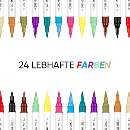 Rich Art-X Akrilik Marker Çift Taraflı Profesyonel Kalem Seti 24 Lü