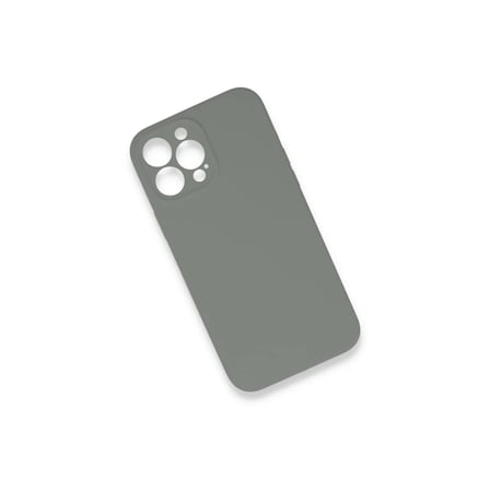 Apple iPhone 13 Pro Max Kılıf Lansman Legant Silikon - Gri