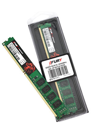 FURY E-SPORT DDR3 8Gb 1600Mhz Masaüstü Ram Bellek