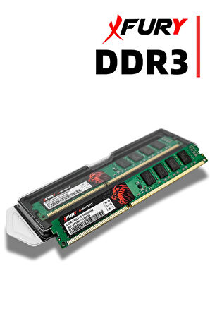 FURY E-SPORT DDR3 8Gb 1600Mhz Masaüstü Ram Bellek