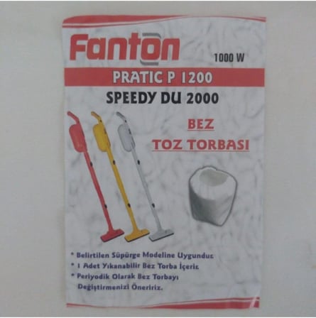 Fantom Pratik Süpürge Uyumlu Kese Toz Torbası 10'lu Paket