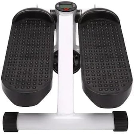 İpli Fitness Stepper Egzersiz Aleti Total Body Twister Crosstep Step Siyah