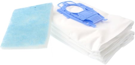 Bosch Ergomaxx, Siemens Dynapower ile Uyumlu Type P Süpürge Torbası 4lü Paket