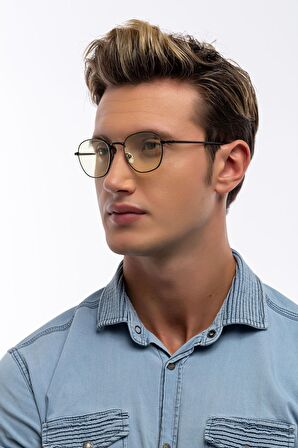 Arroh Erkek Siyah Mavi Işık Korumalı Ekran Koruyucu Gözlük