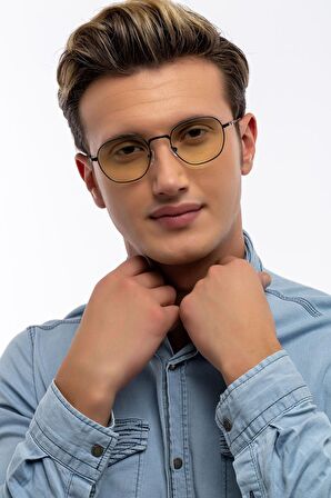 Arroh Erkek Siyah Mavi Işık Korumalı Ekran Koruyucu Gözlük