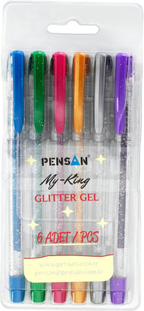My-Kıng Simli Jel Kalem 10Lu Set - PE02227JK00S10