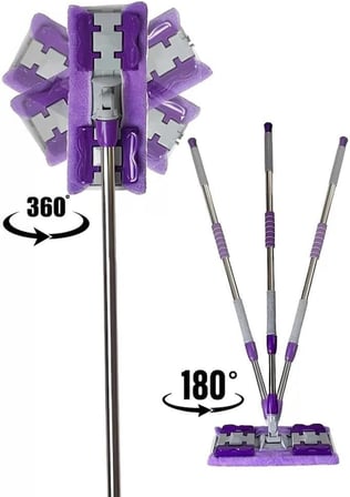 40 adet Süper Islak Havlu Hediyeli Yer Cam Silme Mopu Mikrofiber Yedek Bezli Yer Duvar Fayans Silme