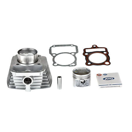 Cg 125 Silindir Piston Seti 56.5 mm 15 Perno Gri