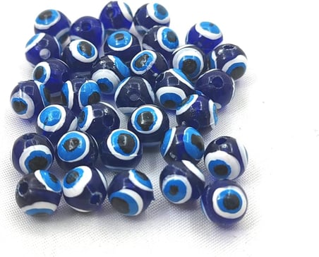 NAZAR BONCUĞU (100 ADET AKRİLİK) (18 MM)