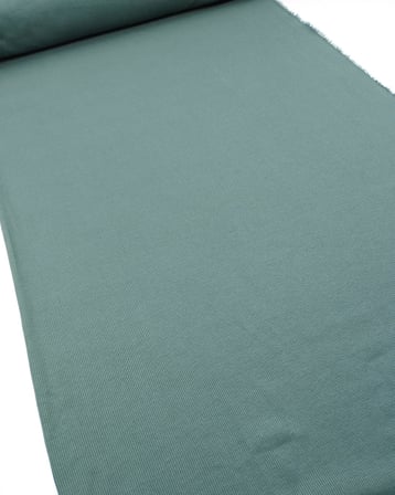Pastel Koyu Yeşil Kaşkorse Ribana Kumaş Esnek Yumuşak Bodylik & Bluzluk 120x210cm