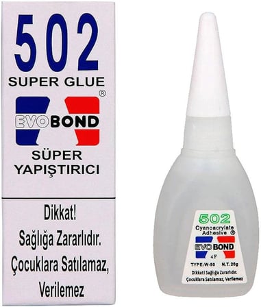 Glue Süper Hızlı 502 Japon Yapıştırıcısı 20 Gr