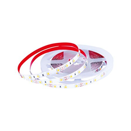 İç Mekan 5050 3 Çipli Silikonsuz 5 Metre Şerit Led Amber