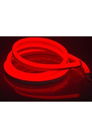 220V 2835 120 ledli 1 metre neon led kırmızı ve 220v neon için güç kablosu