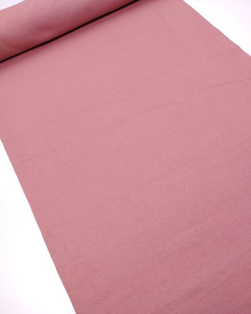 Gül Kurusu Küllü Pembe Kaşkorse Ribana Kumaş Esnek Yumuşak Bodylik & Bluzluk 120x180cm