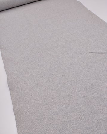 Kırçıllı Gri Kaşkorse Ribana Kumaş Esnek Yumuşak Bodylik & Bluzluk 110x175cm