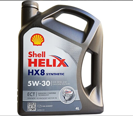 Shell Helix HX8 5W-30 ECT 4 Litre Motor Yağı Partiküllü (2024)