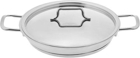 Mutfaksever Çelik Grey Künefe Tavası 22 cm
