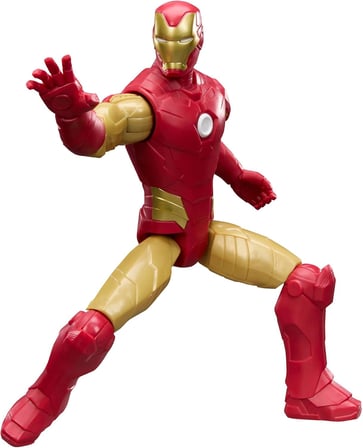 Marvel Avengers Titan Serisi Iron Man 29,2 cm Aksiyon Figürü, 4 yaş ve üzeri çocuklar için Süper Kahraman Figürleri ve Oyuncakları