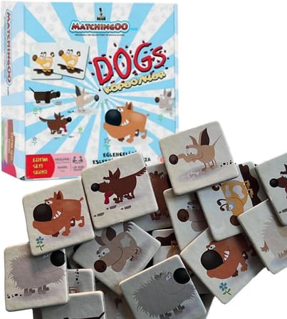 Matchingoo Eşleştirme Ve Hafıza Kartları : Köpekcikler